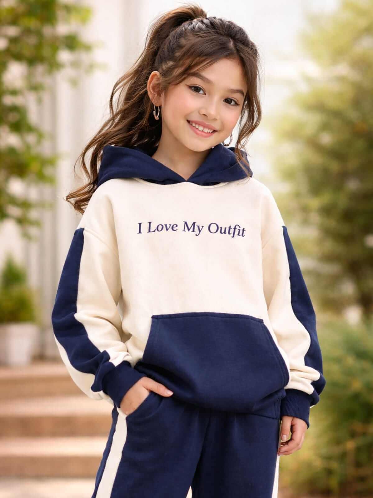 GRADE BLUSA MOLETOM I LOVE MY OUTFIT