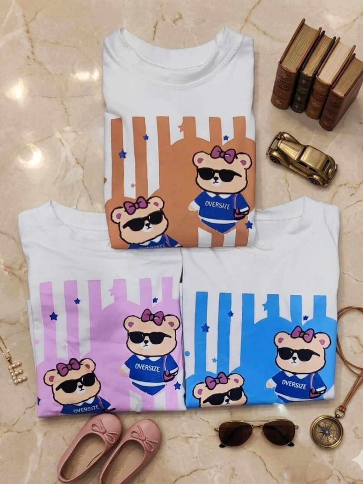 GRADE BLUSA MANGA LONGA URSO ELEGANTE - Imagem 2